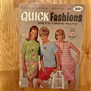 Vintage Knit/Crochet Pattern